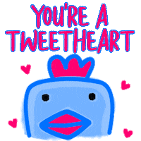 Bird Love Sticker