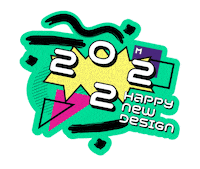 Moving New Year Sticker by Mutabor Design GmbH