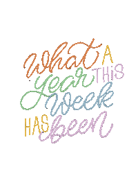 Lettering Stay Home Sticker