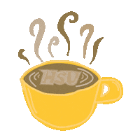 Coffee Abilene Sticker by Hardin-Simmons University