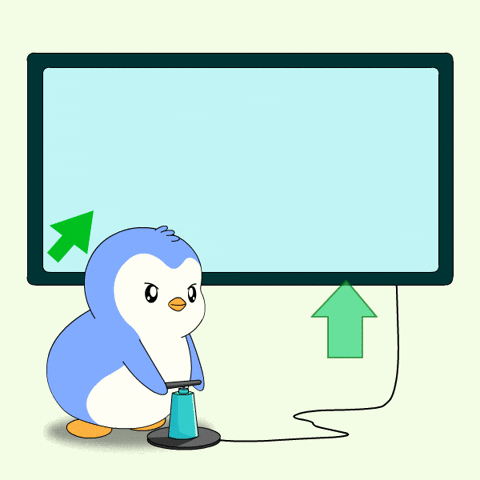 Crypto Penguin GIF by Pudgy Memez