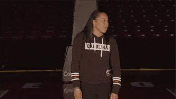 shocked dawn staley GIF by gamecocksonline