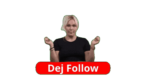 Follow Sticker by Fotověci