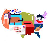 Voting Rights Sticker by Creative Courage