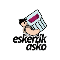 Txikito gracias vino bilbao euskadi Sticker