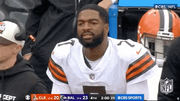 Sad Cleveland Browns GIF by NFL