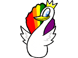 Love Is Love Party Sticker by Phil Corbett