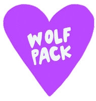 Wolf Pack Art Sticker