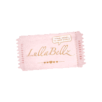 Ticket Lb Sticker by LullaBellz