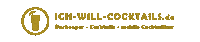 ichwillcocktails logo cocktail cocktails iwc Sticker