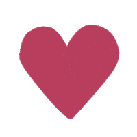 Heart Sticker by James Cooke