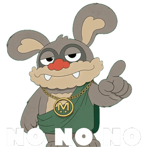 No Way Ugh Sticker