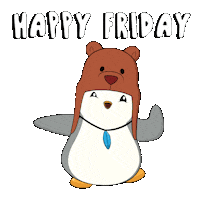 Happy Its Friday Sticker by Pudgy Penguins