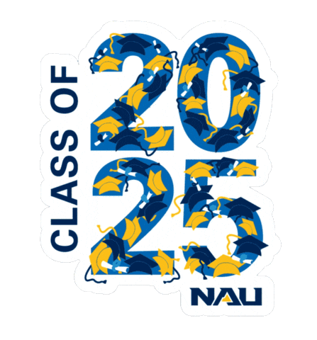 College Graduation Sticker by NAUADV