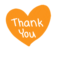 Orange Love Sticker by qwords