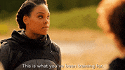 Demetria Mckinney Training GIF by Motherland: Fort Salem