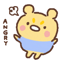 Angry Bear Sticker by Simian Reflux