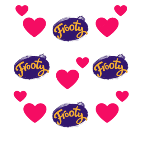 heart love Sticker by Frooty Açaí