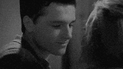 black and white love GIF