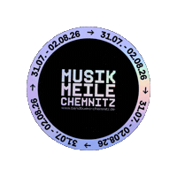 Musikmeile Sticker by Bandbuüro Chemnitz