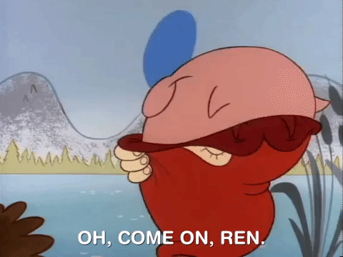 ren and stimpy nicksplat GIF