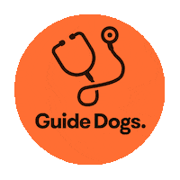 guidedogsaustralia charity donate vet fundraising Sticker