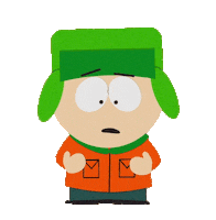 Kyle Broflovski No No No Sticker by South Park