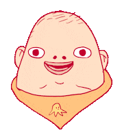 Happy Baby Smile Sticker by Alice Socal
