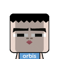 OrbisHongKong no way look at me orbis orbishk Sticker