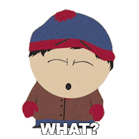 Stan Marsh What Sticker by South Park