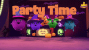 Halloween Dancing GIF by Sunny Bunnies