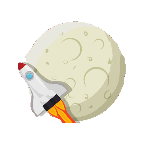 lift off space Sticker by UNTAPPED