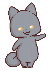 Cat Hello Sticker