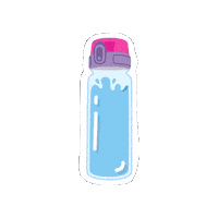 Botella Sticker by Saba Centroamerica