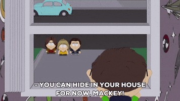 you can't hide go home GIF by South Park 