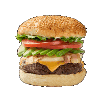 Burger Avocado Sticker by DOWNTOWNER