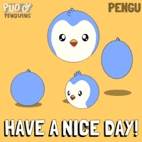 Good Morning Penguin GIF by Pudgy Penguins