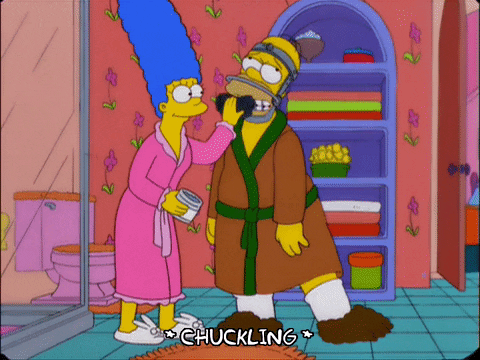 happy homer simpson GIF