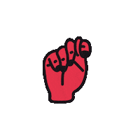 american sign language colors Sticker by Tim Colmant