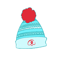 snow winter Sticker by bulldog yoga