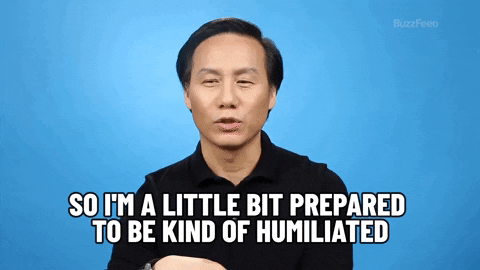 Nervous Bd Wong GIF by BuzzFeed