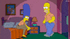 thin homer simpson GIF