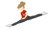 kinderbuchgardemaedchen training tanzen garde gardetanz Sticker