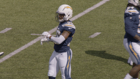 Casey Hayward Reaction GIF by Los Angeles Chargers