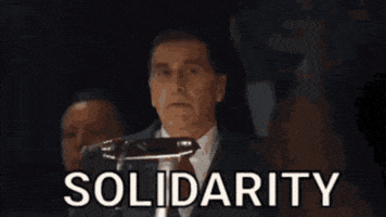Al Pacino Solidarity GIF by Chris Cimino