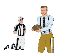 Freaking Out New Orleans Saints Sticker by Bleacher Report