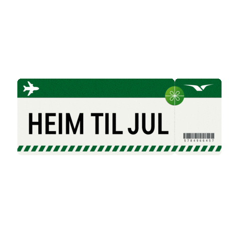 Home For Christmas Sticker by Widerøe