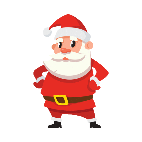 Santa Claus Sticker by Johnson Service Group
