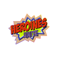 12minigifs4u comic women power heroines unite Sticker