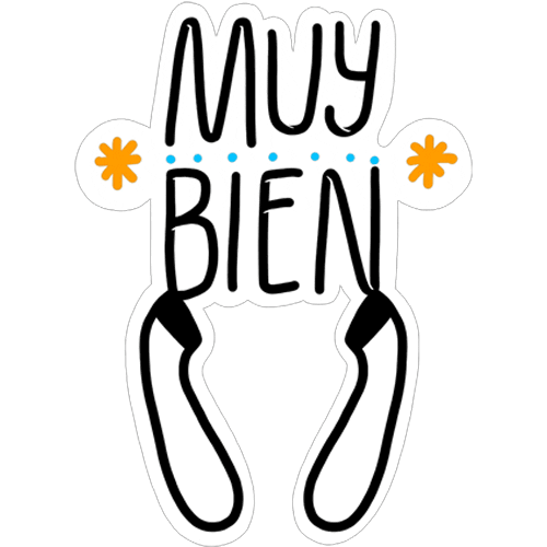 Heyholaspanish travel learning spanish learn Sticker
